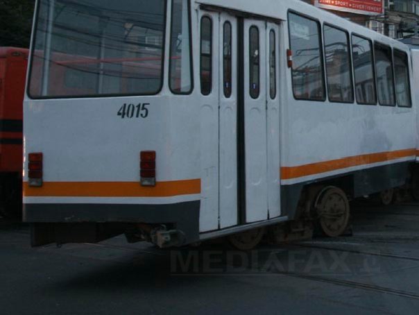 Imaginea articolului Un tramvai din Capitală a deraiat
