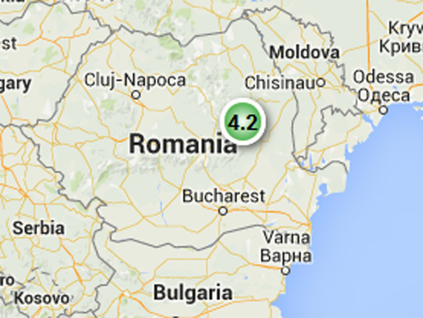 Imaginea articolului Două cutremure, de 4,2 şi 3,9 grade, s-au produs în Vrancea