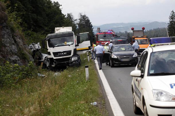 Imaginea articolului Şoferul sloven care a ucis în accident un procuror din Arad şi pe familia acestuia, găsit mort