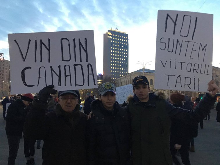 Imaginea articolului Protestatar român stabilit în Canada: Am vrut să fac investiţii aici dar nu ai cu cine că fură