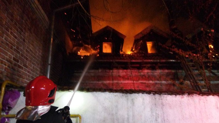 Imaginea articolului O clădire a Facultăţii de Mecanică din Craiova a luat foc