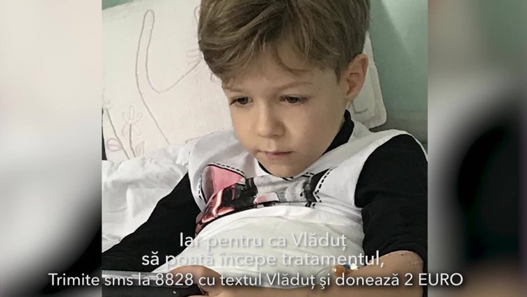 Imaginea articolului Vlăduţ, băieţelul de doar şase ani al colegului nostru, diagnosticat cu neuroblastom şi alte două tumori, are nevoie de ajutor! Donaţii se pot face şi prin SMS la numărul 8828 cu textul Vladut