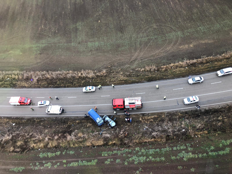 Imaginea articolului Accident rutier GRAV în Constanţa: Trei morţi şi doi răniţi după ce un şofer a pătruns pe contrasens | FOTO