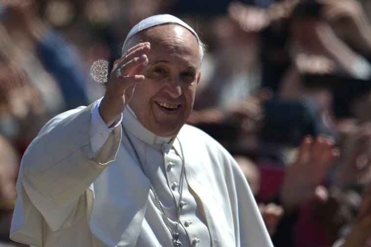 Imaginea articolului Papa Francisc va vizita Catedrala Mântuirii Neamului. Patriarhia a anunţat DATA