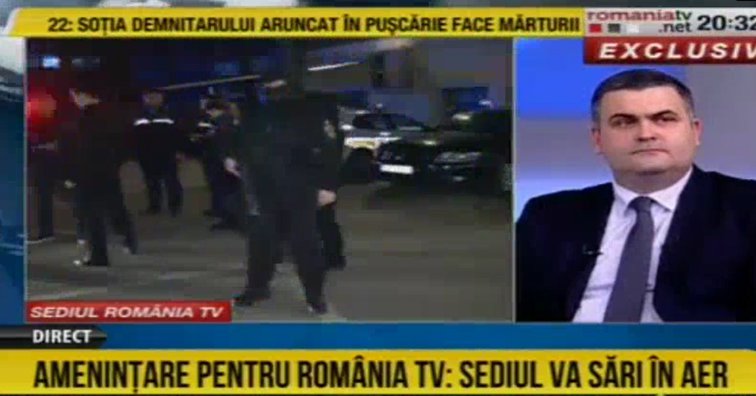Imaginea articolului „Fake Terror”. EXCLUSIV Operaţiunea antitero de la România Tv şi de ce a stat un ministru aproape 30 de minute în zona sub ameninţare cu bombă/ Leş: M-au evacuat când se terminase emisiunea | FOTO