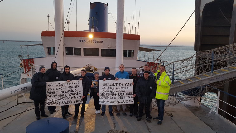Imaginea articolului Marinari repatriaţi după ce autorităţile au vândut vasul din Portul Constanţa şi au plătit salariile