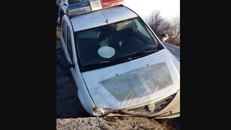 Imaginea articolului Accident cu maşina de Poliţie în Vrancea. Poliţistul aflat la volan va fi sancţionat