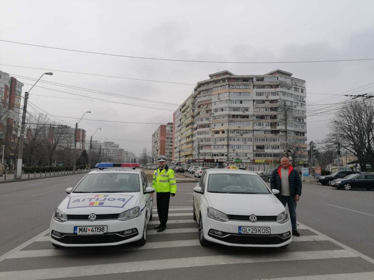 Imaginea articolului Poliţia Rutieră Galaţi face cinste de 40 de pahare. Şoferii primesc vouchere să meargă cu taxiul | GALERIE FOTO