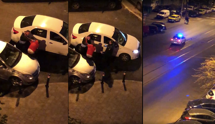 Imaginea articolului Poliţist filmat cum bate un tânăr în Bucureşti: “De ce dai în mine? De ce dai, mă, în mine?” VIDEO
