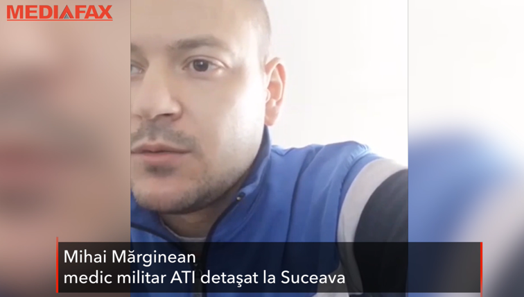Imaginea articolului Medicul militar Mihai Mărginean, detaşat la Suceava: În primele zile, dezordinea era atât de mare. Adevăraţii eroi sunt medicii şi pacienţii