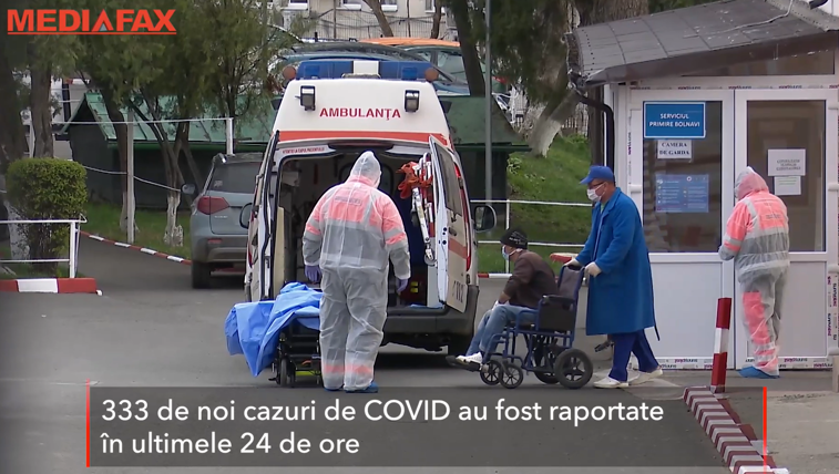 Imaginea articolului 333 de noi cazuri de îmbolnăviri cu COVID-19 confirmate azi în România. Bilanţul total 