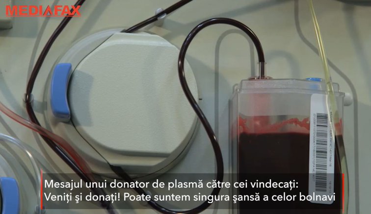 Imaginea articolului Mesajul unui donator de plasmă pentru cei vindecaţi: Veniţi şi donaţi! Poate suntem singura şansă a celor bolnavi 