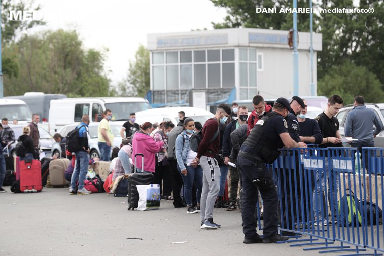 Imaginea articolului Poliţia de Frontieră: 43.000 de persoane au intrat în ţară în 24 de ore