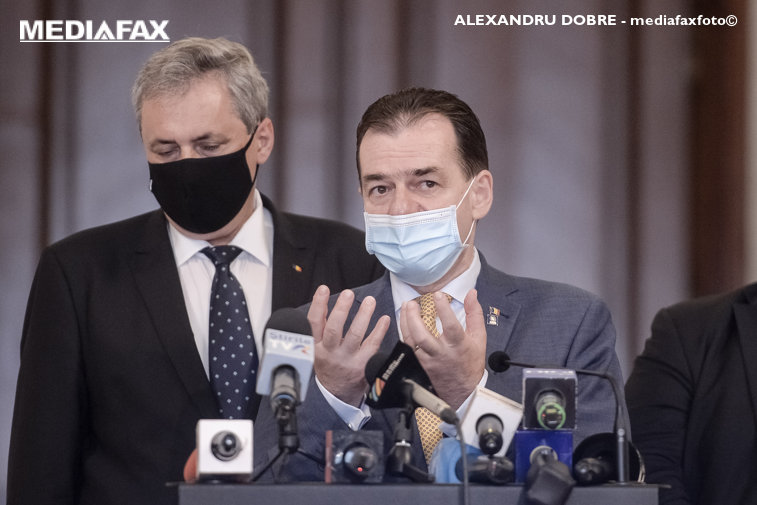 Imaginea articolului Orban recomandă: Pacienţii de COVID-19 ar trebui să stea în spital măcar 5 zile, ca să facă analize aprofundate
