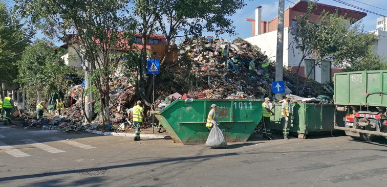 Imaginea articolului Poliţia Sectorului 1 a început salubrizarea terenului de pe strada Străbună