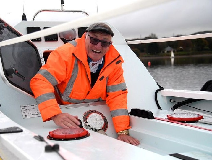 Imaginea articolului Frank Rothwell a devenit cel mai bătrân om care a traversat Atlanticul, la 70 de ani