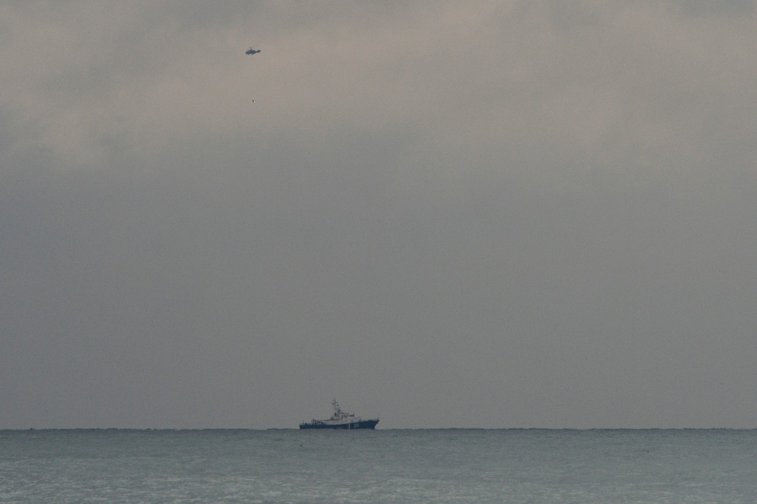 Imaginea articolului Fregata Regina Maria va continua în cursul nopţii misiunea de salvare a căpitanului dispărut în naufragiul de la Marea Neagră