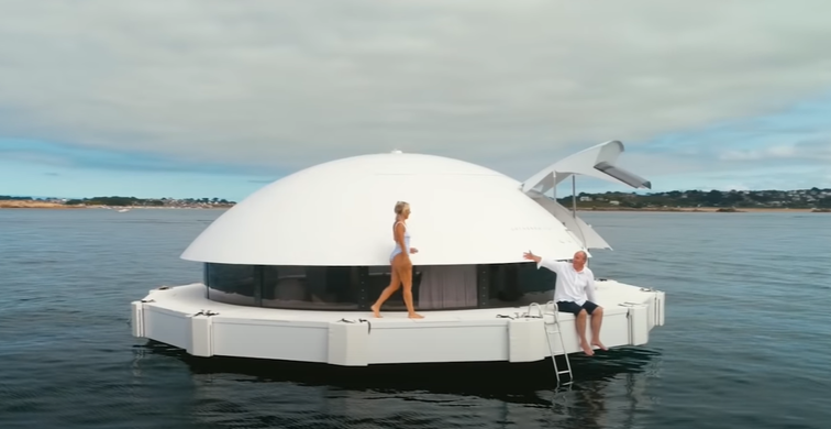 Imaginea articolului Noile „yachturi” în formă de OZN: apartamente plutitoare, 100% ecologice