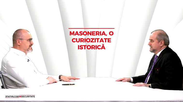 Imaginea articolului Stelian Nistor, Suveran Mare Comandor al Supremului Consiliu al Ritului Scoţian Antic şi Acceptat din România, invitat în emisiunea „InSecuritate”: „Nu veniţi în Masonerie ca să vă facă miniştri, pentru că nu este un partid aflat mereu la putere!” / ,„S-a făcut temniţă în ţara asta numai pentru calitatea de mason”