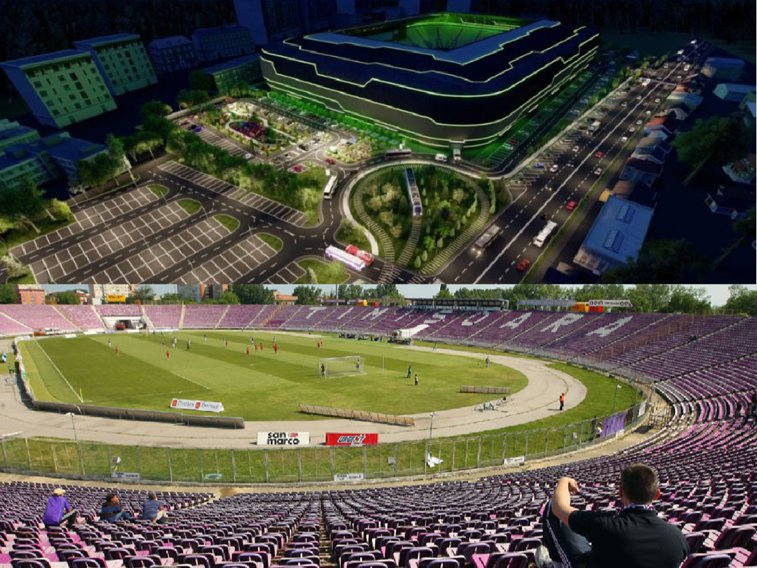 Imaginea articolului Timişoara va avea un nou stadion. Va fi pe structură metalica şi va avea un număr minim de 9000 de locuri