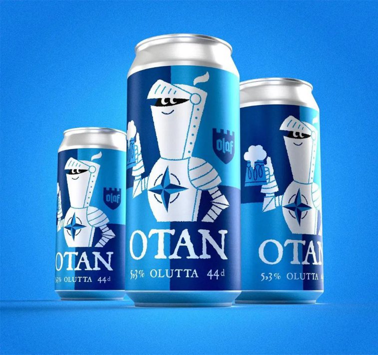 Imaginea articolului În Finlanda a fost lansată o bere pentru a sărbători cererea de aderare la NATO. Băutura are "un gust de securitate cu o notă de libertate"