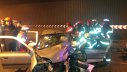 Imaginea articolului Trei maşini, implicate într-un accident în Cluj. Şase adulţi şi un copil, duşi la spital