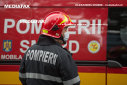 Imaginea articolului Un autobuz din Oradea a luat foc în timp ce transporta călători