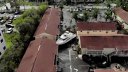 Imaginea articolului Grozăviile uraganului Ian: un iaht a fost catapultat pe acoperişul unei case