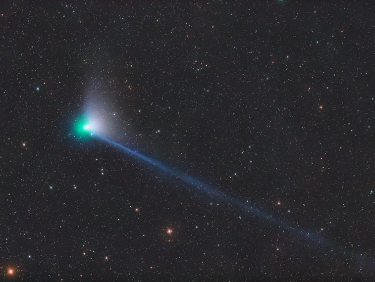 Imaginea articolului O cometă vizibilă odată la 50.000 de ani se apropie de Pământ