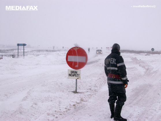 Imaginea articolului Se redeschide ultimul drum naţional închis în Galaţi din cauza ninsorii
