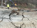 Imaginea articolului Aluncare masivă de teren pe un drum dintr-o comună din Vrancea