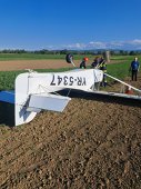 Imaginea articolului Alba: Un avion de mici dimensiuni a aterizat forţat
