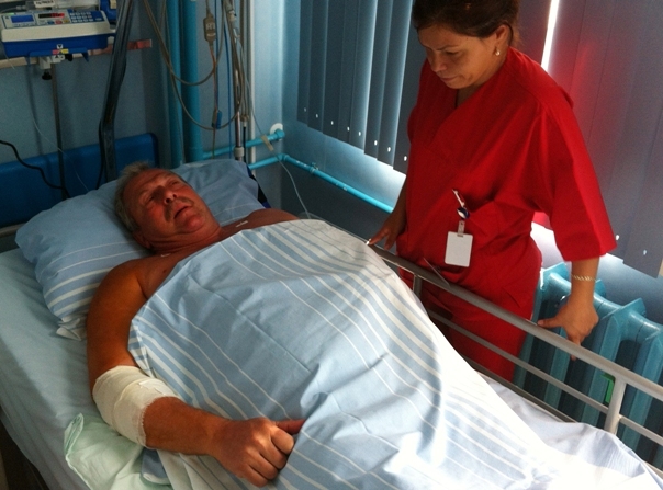 Imaginea articolului Duckadam, internat miercuri la Clinica de chirurgie cardiovasculară, condusă de dr. Brădişteanu