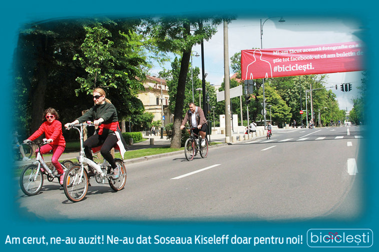 Imaginea articolului Bucureştenii sunt aşteptaţi sâmbătă, pe bulevardul Kiseleff, la utima ediţie "BICICLEŞTI" din această vară