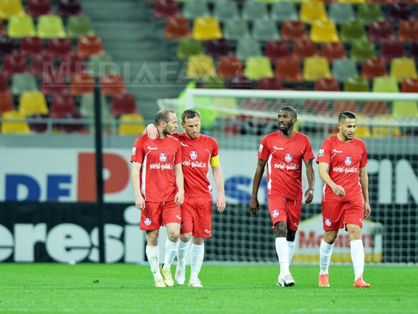 Imaginea articolului Steaua a fost învinsă de Oţelul Galaţi, scor 1-2, în Liga I