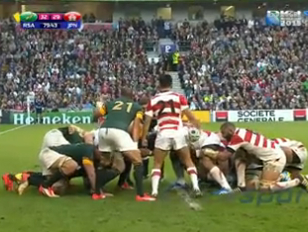 Imaginea articolului Surpriză imensă la Cupa Mondială de rugby: Africa de Sud, învinsă de Japonia cu 34-32