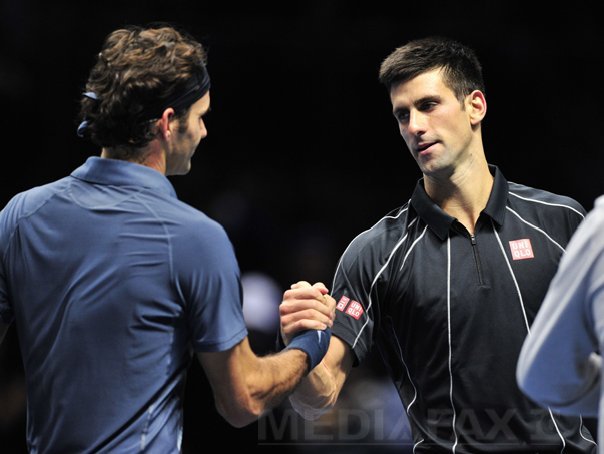 Imaginea articolului Finală Novak Djokovici - Roger Federer la Turneul Campionilor