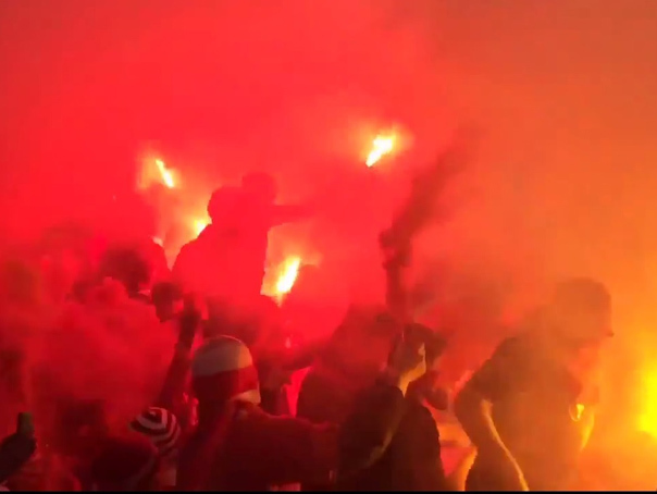 Imaginea articolului Spartak Moscova, amendă pentru că suporterii au ars un steag al Turciei - VIDEO