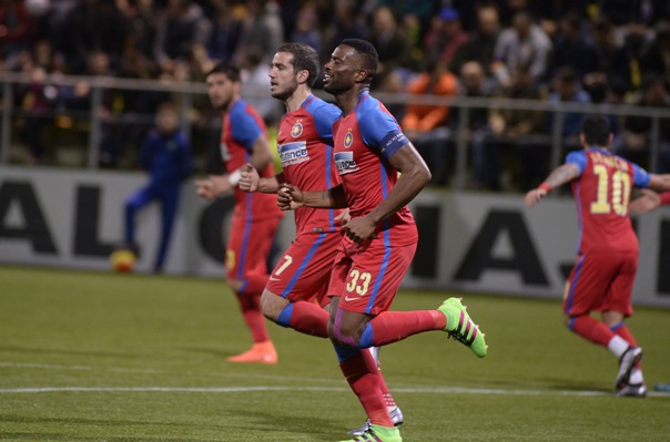 Imaginea articolului Steaua a câştigat, cu scorul 2-0, meciul din deplasare contra Concordiei Chiajna, în Liga 1