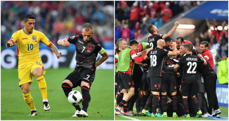 Imaginea articolului Euro 2016: România - Albania 0-1. Visul optimilor e spulberat de gafa portarului. Suntem a doua echipă eliminată matematic. Franţa - Elveţia 0-0 şi ambele echipe merg mai departe