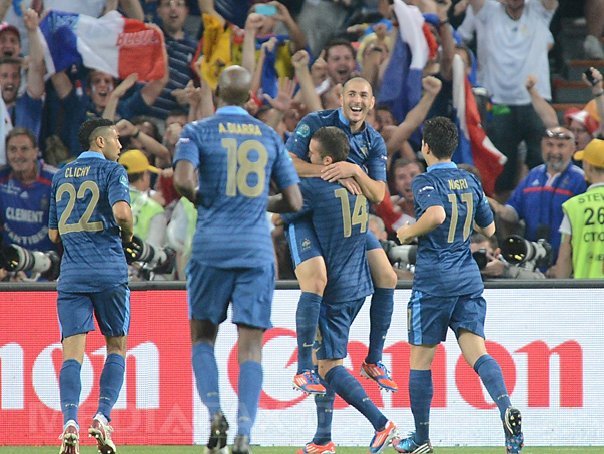 Imaginea articolului EURO 2016. Franţa a învins Islanda, scor 5-2, şi merge în semifinală. Germania - Franţa, a doua semifinală de la Euro 2016