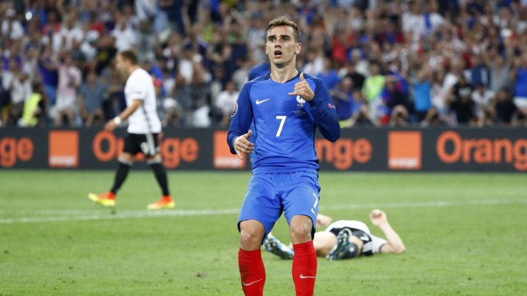 Imaginea articolului EURO 2016: Franţa se califică în finală, după ce învinge Germania cu 2-0. Griezmann, "călăul" nemţilor, marcatorul ambelor goluri ale partidei