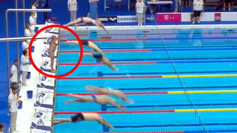 Imaginea articolului VIDEO | Un înotător spaniol a ţinut SINGUR un minut de reculegere în timpul unei probe la care participa: M-am simţit mai bine decât dacă aş fi câştigat tot aurul din lume