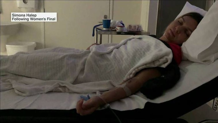 Imaginea articolului Halep a fost transportată la spital după finala de la Australian Open. Simona a ajuns pe perfuzii: ce s-a întâmplat/ UPDATE: Cum explică Stere Halep internarea fiicei sale 
