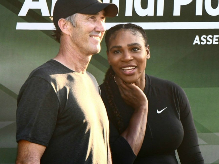 Imaginea articolului IMAGINEA ZILEI | Serena Williams, discuţii cu Darren Cahill la Miami
