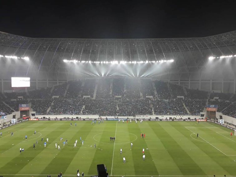 Imaginea articolului Peluza Nord Craiova: Stadionul a fost dezinfectat, este gata de sold-out