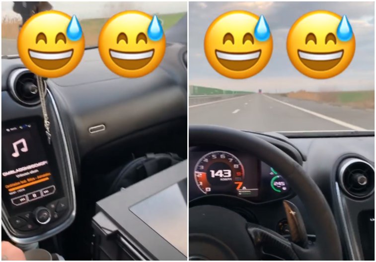 Imaginea articolului VIDEO: Denis Alibec s-a filmat la volan în timp ce gonea pe Autostrada Soarelui. Fotbalistul a încălcat două legi în acelaşi timp