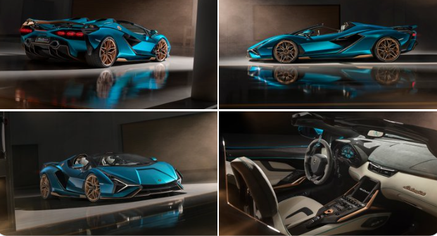 Imaginea articolului Lamborghini îţi prezintă noul supercar hybrid Sian Roadster