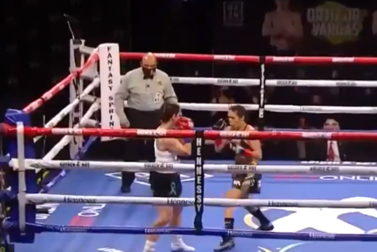 Imaginea articolului VIDEO | Seniesa Estrada l-ar face invidios şi pe Mike Tyson: KO în şapte secunde!