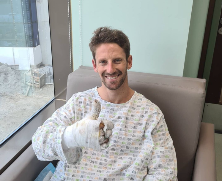 Imaginea articolului Pilotul Romain Grosjean, recuperare miraculoasă după accidentul care i-a şocat pe iubitorii de Formula 1. VIDEO